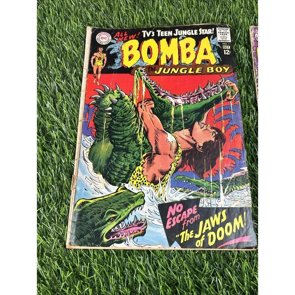 Vintage DC Comics Mixed Lot (2) – Bomba‎ the Jungle Boy + Starman & Black Canary